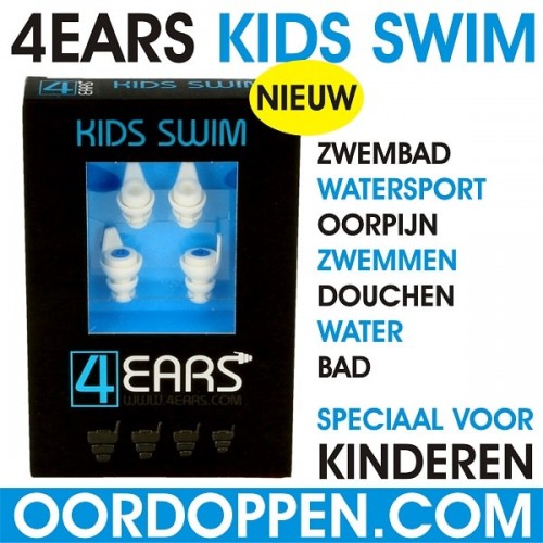 amateur Ontmoedigen Hoeveelheid van 4EARS KIDS SWIM Oordopjes voor Kinderen om te Zwemmen | Oordoppen Kind  tegen Water | Zwemdopjes | Zwemdoppen