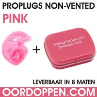 Proplugs non-vented / Roze (op=op)