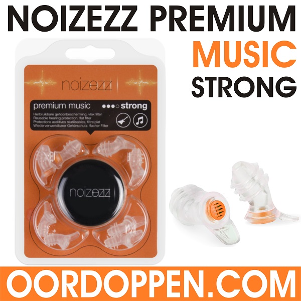 Oordoppen.com - Noizezz Premium Music Strong Orange Oordopjes Koperblazers Klassieke Muziek Oorsuizen Piepende Oren