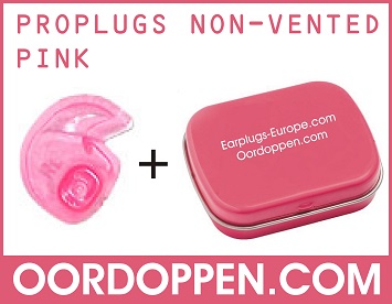 Oordoppen.com Doc's Proplugs Non-Vented Oordopjes Pijnlijke Oren Smalle Gehoorgang Gehoorbescherming 
