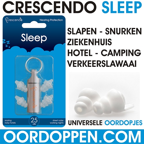 Behoren Poging duurzame grondstof Crescendo Sleep De Beste Oordopjes voor Slapen | Oordoppen om te Slapen |  Nachtrust | Snurken | Verkeerslawaai | Huilbaby