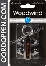 Crescendo Pro Woodwond Oordopjes - Oordoppen Koperblazers - Strijkinstrumenten - Fanfare - Gehoorbescherming
