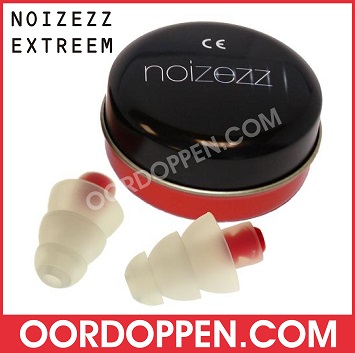 Oordoppen.com - Noizezz Extreem Plug Oordopjes Rood - Gehoorbescherming Bouw - Lawaai