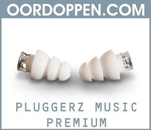 Oordoppen.com - Pluggerz Music Premium Oordopjes - Gehoorbescherming vlakke demping - Filter met membraan