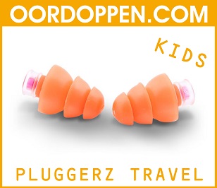 Oordoppen.com - Pluggerz Travel Kids Oordopjes - Gehoorbescherming - Reizen - Auto - Vliegtuig - Trein